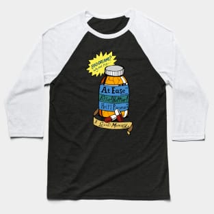 Radiohead - Fitter Happier - Pill Bottle Baseball T-Shirt